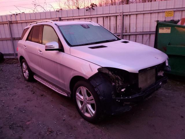 4JGDA5HB6EA274236 - 2014 MERCEDES-BENZ ML 350 4MATIC SILVER photo 4