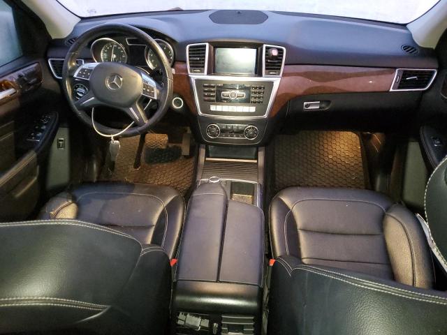 4JGDA5HB6EA274236 - 2014 MERCEDES-BENZ ML 350 4MATIC SILVER photo 8