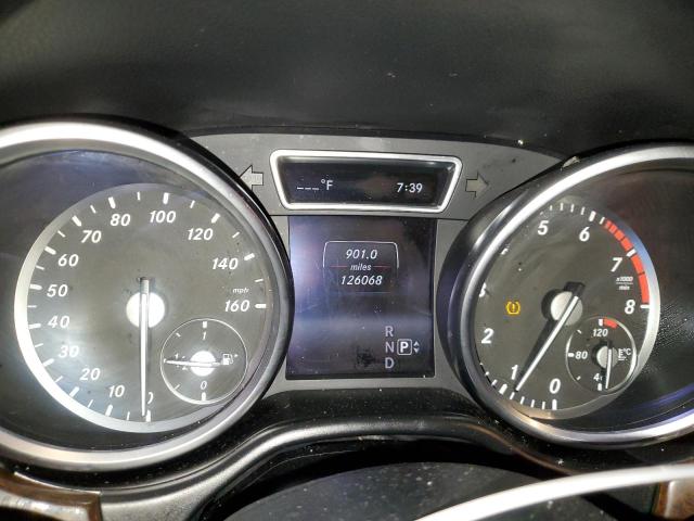 4JGDA5HB6EA274236 - 2014 MERCEDES-BENZ ML 350 4MATIC SILVER photo 9