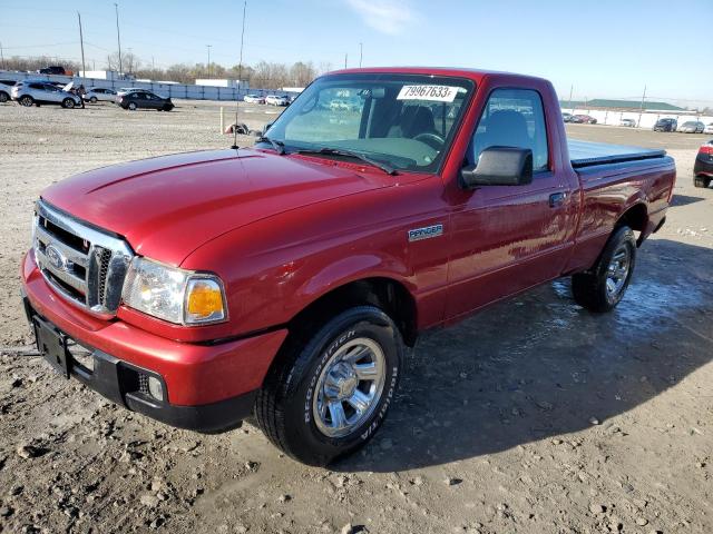 1FTYR10U66PA44831 - 2006 FORD RANGER RED photo 1