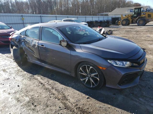 2HGFC1E53JH708088 - 2018 HONDA CIVIC SI GRAY photo 4