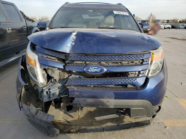 1FMHK7F89CGA93417 - 2012 FORD EXPLORER LIMITED BLUE photo 5