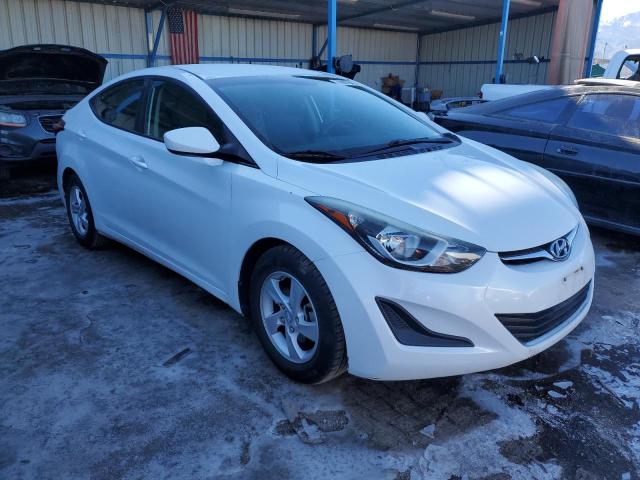 5NPDH4AE1FH623635 - 2015 HYUNDAI ELANTRA SE WHITE photo 4