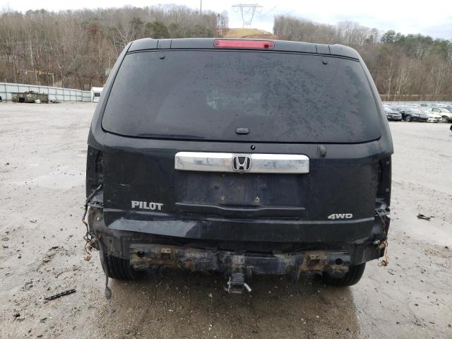 5FNYF4H22DB079614 - 2013 HONDA PILOT LX BLACK photo 6