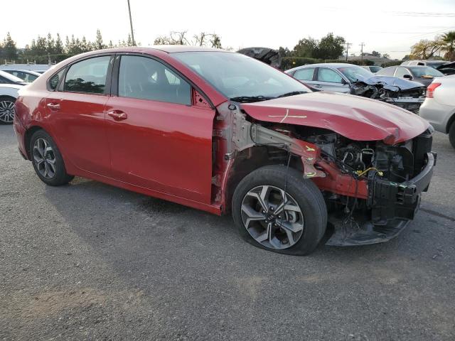 3KPF24AD5KE067409 - 2019 KIA FORTE FE RED photo 4