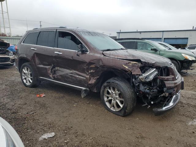 1C4RJFJG3EC432705 - 2014 JEEP GRAND CHER SUMMIT 棕色 照片 4