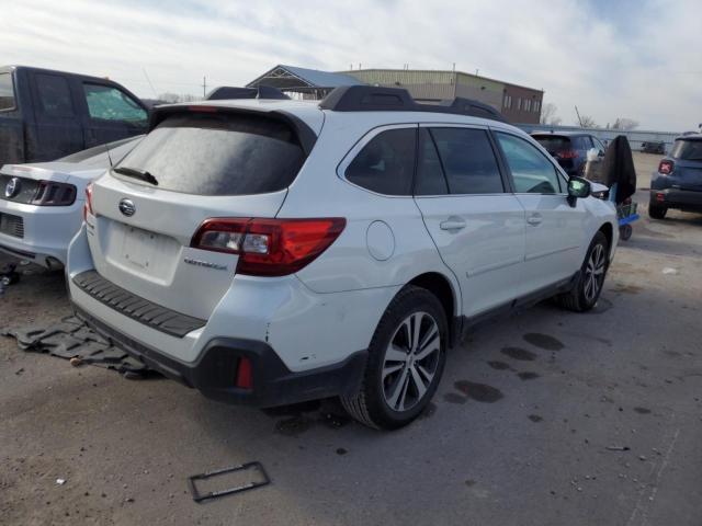 4S4BSANC4J3243866 - 2018 SUBARU OUTBACK 2.5I LIMITED WHITE photo 3