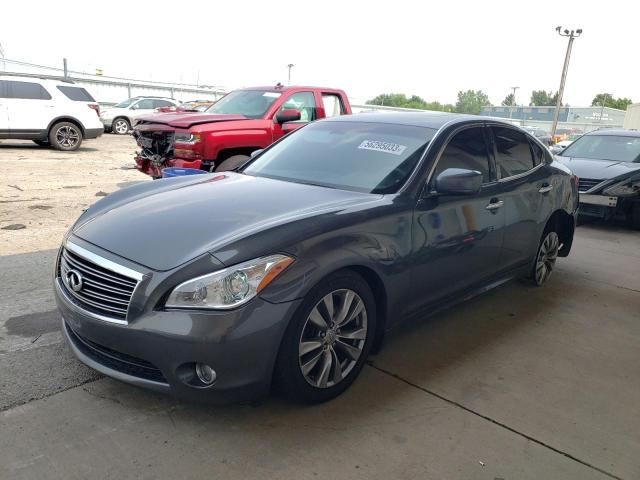 JN1BY1AR8BM376626 - 2011 INFINITI M37 X GRAY photo 1