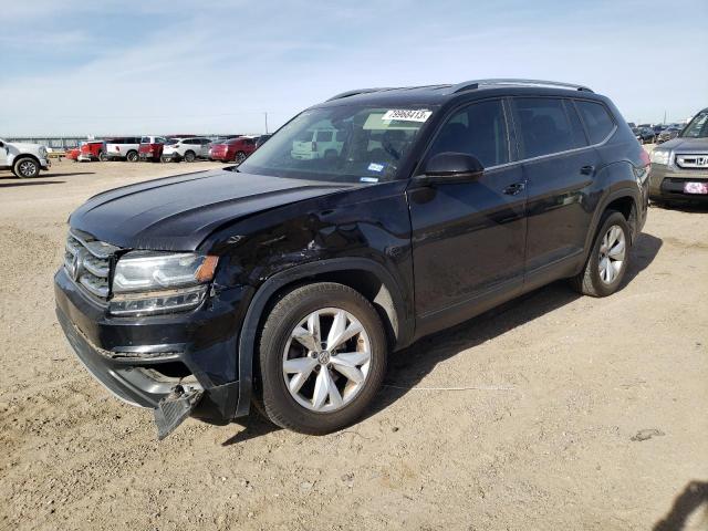 1V2CR2CA0JC572235 - 2018 VOLKSWAGEN ATLAS SE BLACK photo 1