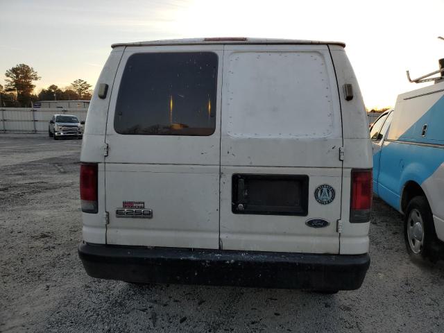 1FTNE24L78DA78836 - 2008 FORD ECONOLINE E250 VAN WHITE photo 6