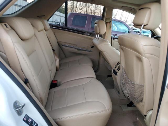 4JGBB8GB7BA719862 - 2011 MERCEDES-BENZ ML 350 4MATIC WHITE photo 11