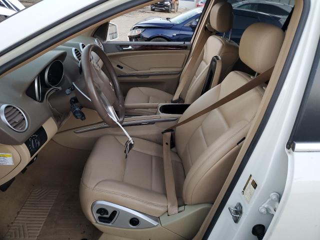 4JGBB8GB7BA719862 - 2011 MERCEDES-BENZ ML 350 4MATIC WHITE photo 7