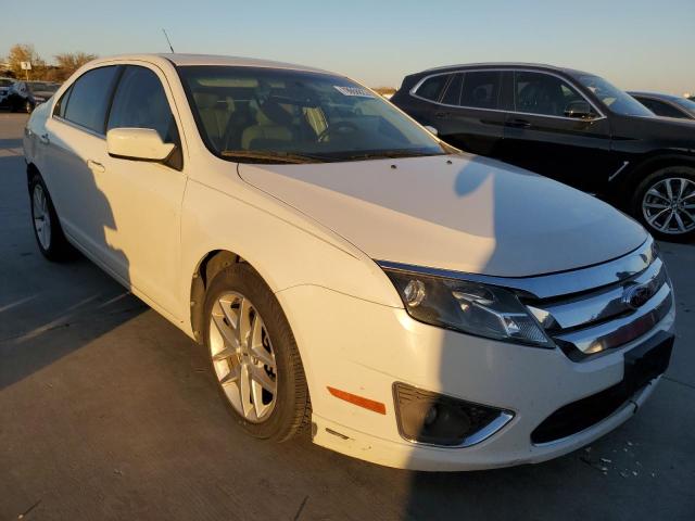 3FAHP0JA4CR176288 - 2012 FORD FUSION SEL WHITE photo 4