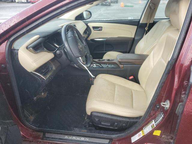 4T1BK1EB1EU134496 - 2014 TOYOTA AVALON BASE 勃艮第红 照片 7