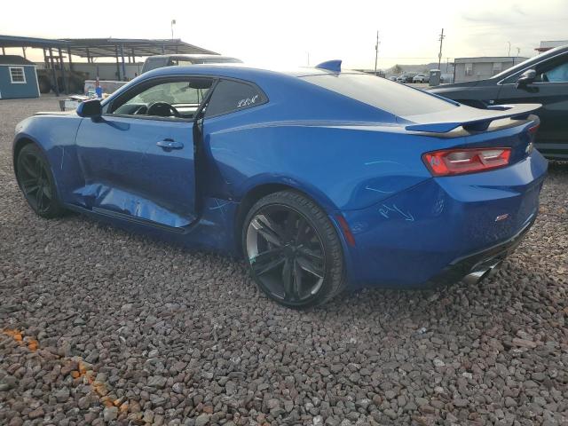 1G1FH1R71H0178349 - 2017 CHEVROLET CAMARO SS BLUE photo 2