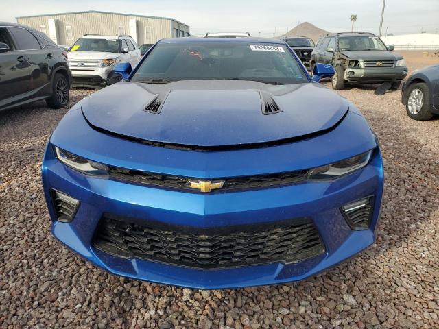 1G1FH1R71H0178349 - 2017 CHEVROLET CAMARO SS BLUE photo 5