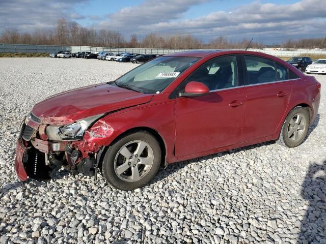 1G1PF5SC6C7253202 - 2012 CHEVROLET CRUZE LT RED photo 1