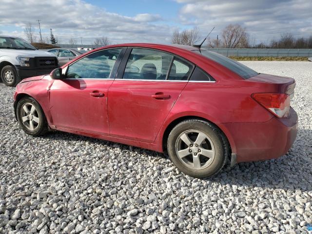 1G1PF5SC6C7253202 - 2012 CHEVROLET CRUZE LT RED photo 2