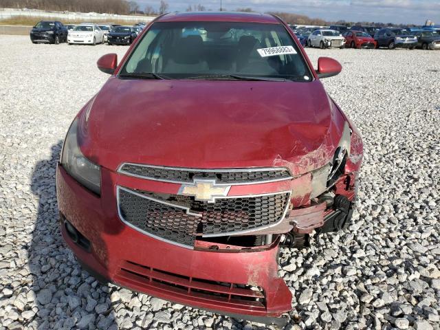 1G1PF5SC6C7253202 - 2012 CHEVROLET CRUZE LT RED photo 5