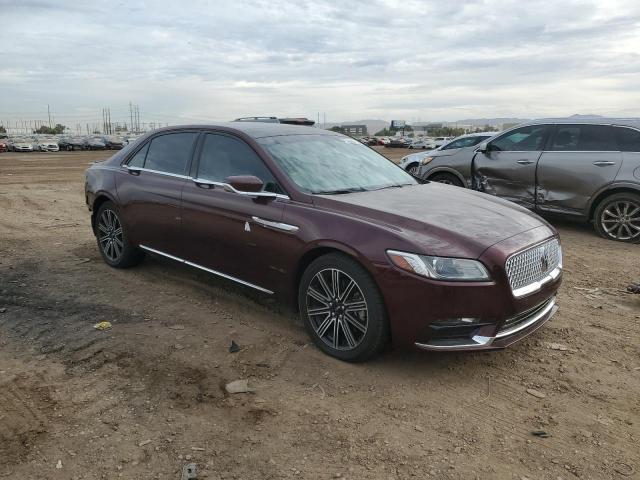 1LN6L9NP8H5620892 - 2017 LINCOLN CONTINENTA RESERVE MAROON photo 4