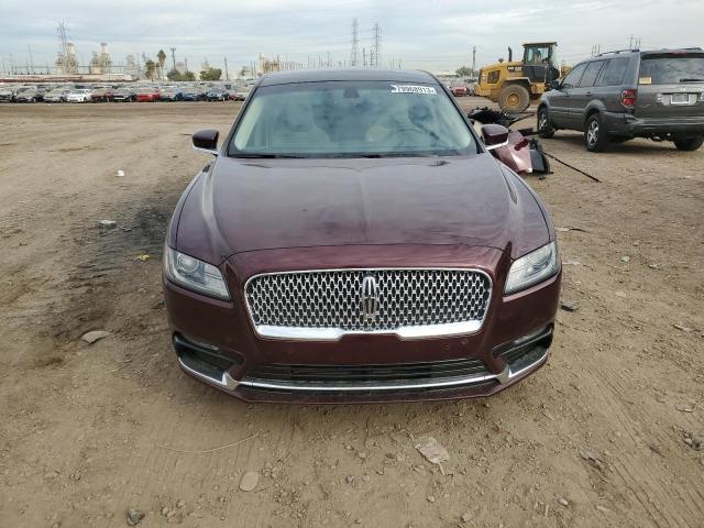 1LN6L9NP8H5620892 - 2017 LINCOLN CONTINENTA RESERVE MAROON photo 5