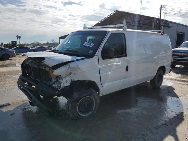 1FTNE1EW5BDA47255 - 2011 FORD ECONOLINE E150 VAN WHITE photo 1