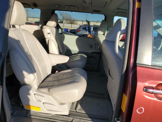 5TDYK3DCXBS096397 - 2011 TOYOTA SIENNA XLE BURGUNDY photo 11