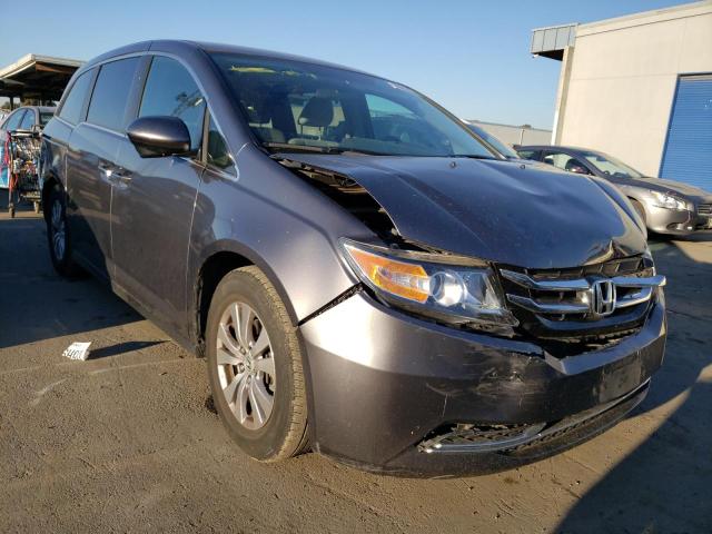 5FNRL5H40GB147112 - 2016 HONDA ODYSSEY EX GRAY photo 4