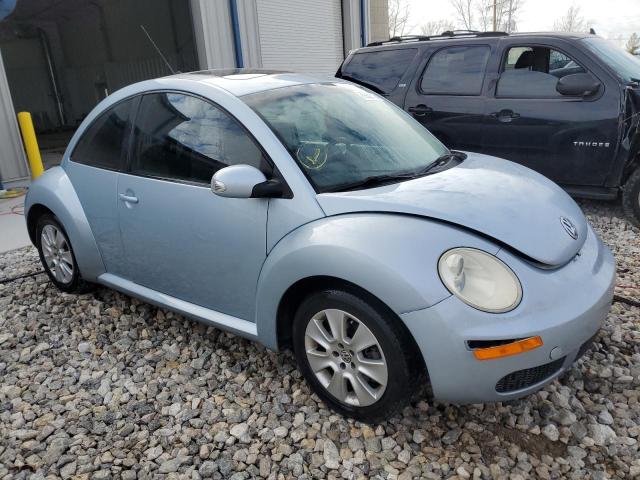 3VWRG31C79M504081 - 2009 VOLKSWAGEN NEW BEETLE S BLUE photo 4