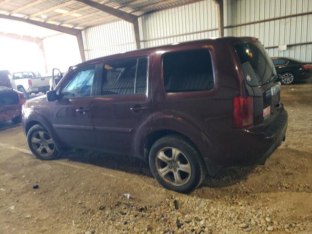 5FNYF3H57CB040388 - 2012 HONDA PILOT EXL MAROON photo 2