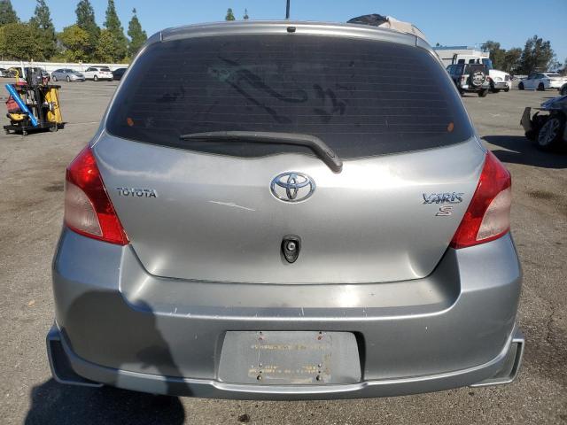 JTDJT923085201872 - 2008 TOYOTA YARIS SILVER photo 6