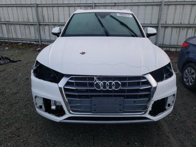 WA1BNAFY6J2112721 - 2018 AUDI Q5 PREMIUM PLUS WHITE photo 5