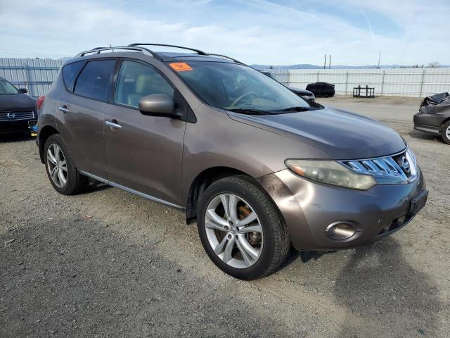 JN8AZ18W99W133556 - 2009 NISSAN MURANO S GRAY photo 4