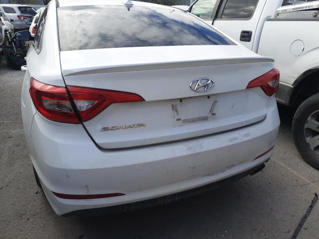 5NPE24AF0GH274192 - 2016 HYUNDAI SONATA SE WHITE photo 6