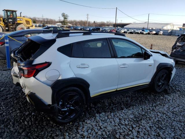 4S4GUHF67R3712932 - 2024 SUBARU CROSSTREK SPORT WHITE photo 3