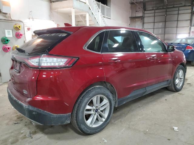 2FMPK4J99JBB93922 - 2018 FORD EDGE SEL RED photo 3