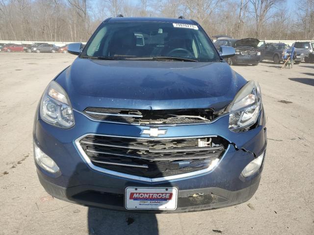 2GNFLGE30G6231695 - 2016 CHEVROLET EQUINOX LTZ BLUE photo 5