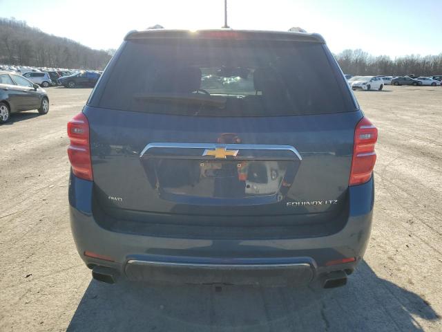 2GNFLGE30G6231695 - 2016 CHEVROLET EQUINOX LTZ BLUE photo 6