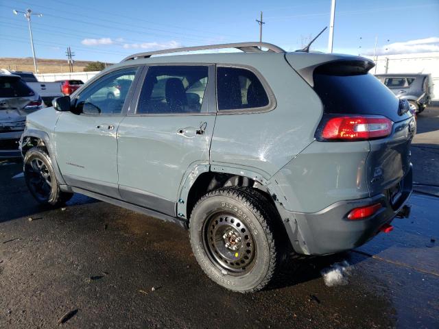 1C4PJMBS7FW668420 - 2015 JEEP CHEROKEE TRAILHAWK GRAY photo 2