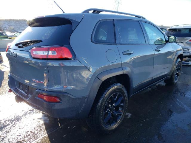 1C4PJMBS7FW668420 - 2015 JEEP CHEROKEE TRAILHAWK GRAY photo 3
