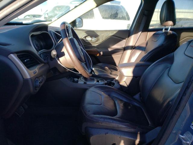 1C4PJMBS7FW668420 - 2015 JEEP CHEROKEE TRAILHAWK GRAY photo 7