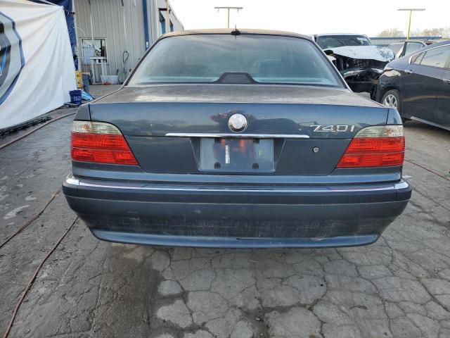 WBAGG834X1DN87838 - 2001 BMW 740 I AUTOMATIC BLUE photo 6