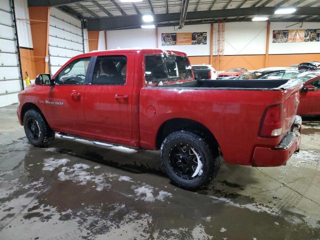 1C6RD7MT4CS336145 - 2012 DODGE RAM 1500 SPORT RED photo 2