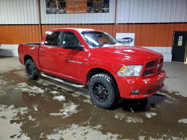 1C6RD7MT4CS336145 - 2012 DODGE RAM 1500 SPORT RED photo 4