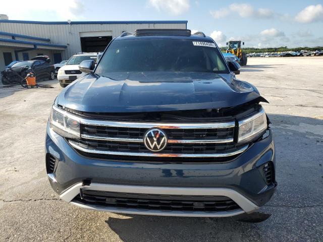 1V2JR2CA8NC546074 - 2022 VOLKSWAGEN ATLAS SE BLUE photo 5