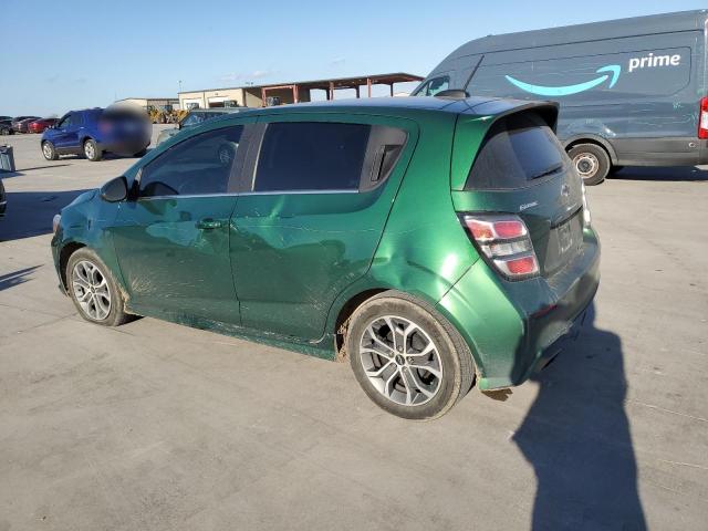 1G1JD6SG1J4104473 - 2018 CHEVROLET SONIC LT GREEN photo 2