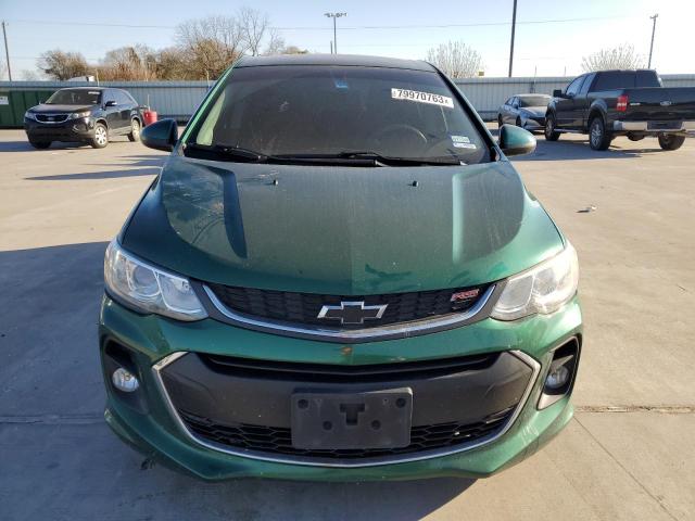 1G1JD6SG1J4104473 - 2018 CHEVROLET SONIC LT GREEN photo 5