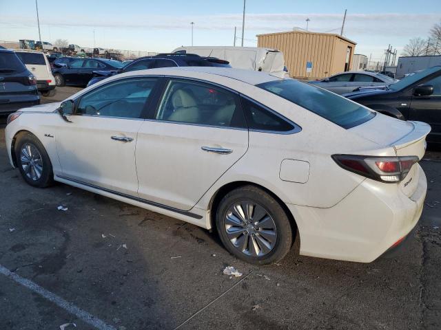 KMHE24L16GA025917 - 2016 HYUNDAI SONATA HYBRID WHITE photo 2