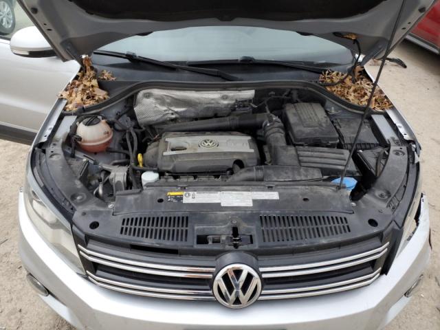 WVGAV7AX8GW574083 - 2016 VOLKSWAGEN TIGUAN S SILVER photo 11