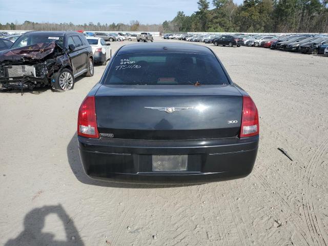 2C3KA43R17H604982 - 2007 CHRYSLER 300 BLACK photo 6